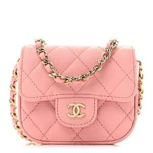 Chanel Caviar Quilted Mini Clutch With #230842C19B